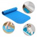 Keten Non Slip Bath Mat for Tub Bathroom Natural Rubber 30 x 14 Inches Fit for Any Size Bathtub, Anti Slip Anti Bacterial Luxury Shower Mat for Shower Stall with 199 Powerful Grip Suction Cups (Blue)