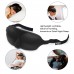 Keten 3D Eye Mask Sleep Blindfold for Sleeping Travel Contoured Design with 2 Sets of Earplugs and 1 Carry Pouch
