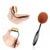 Keten Oval Makeup Brush Set 10 PCS Soft Toothbrush Foundation Brushes Concealer Cosmetics Powder Brush Makeup Tool Set